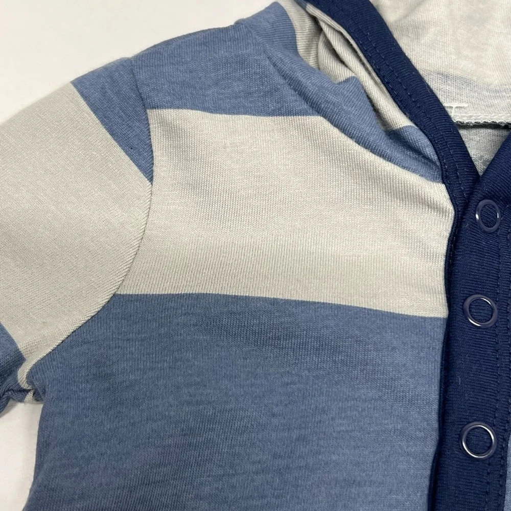 Carter's Baby Boy 4 Piece Hoodie Set Blue Vehicles